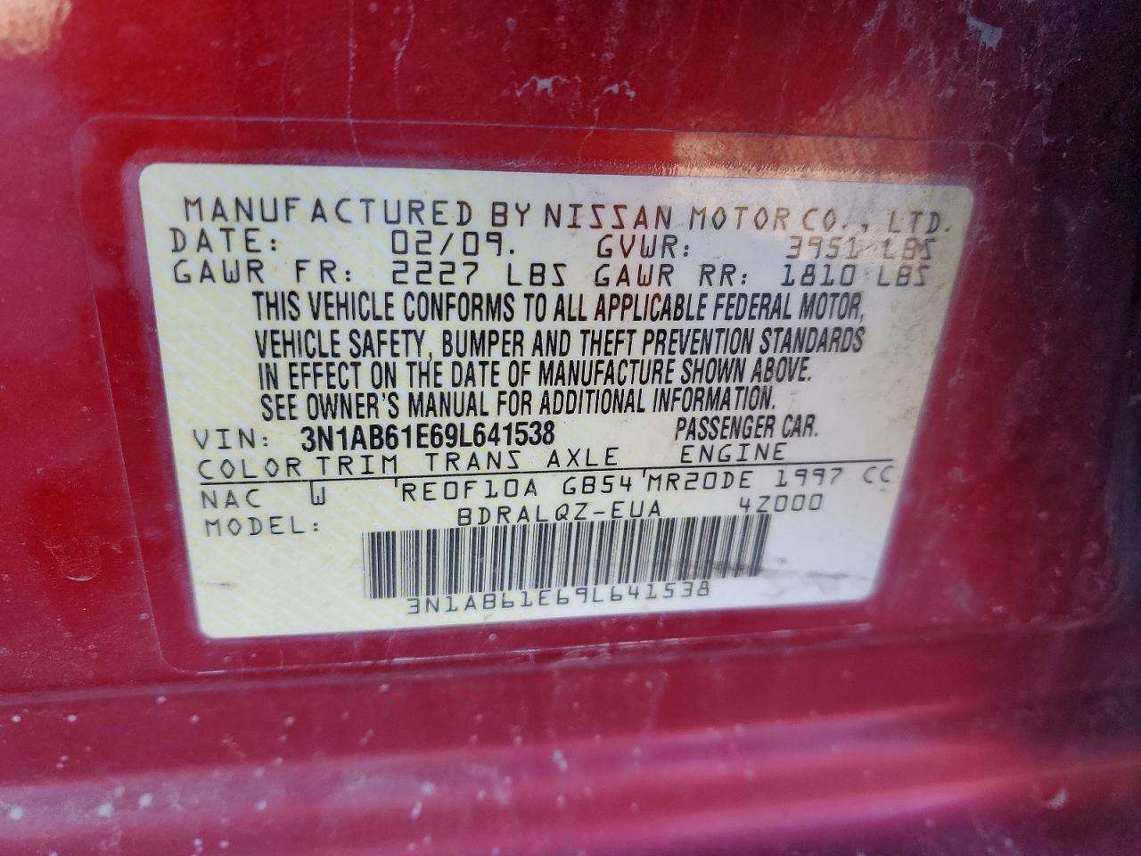 Nissan Sentra 2.0