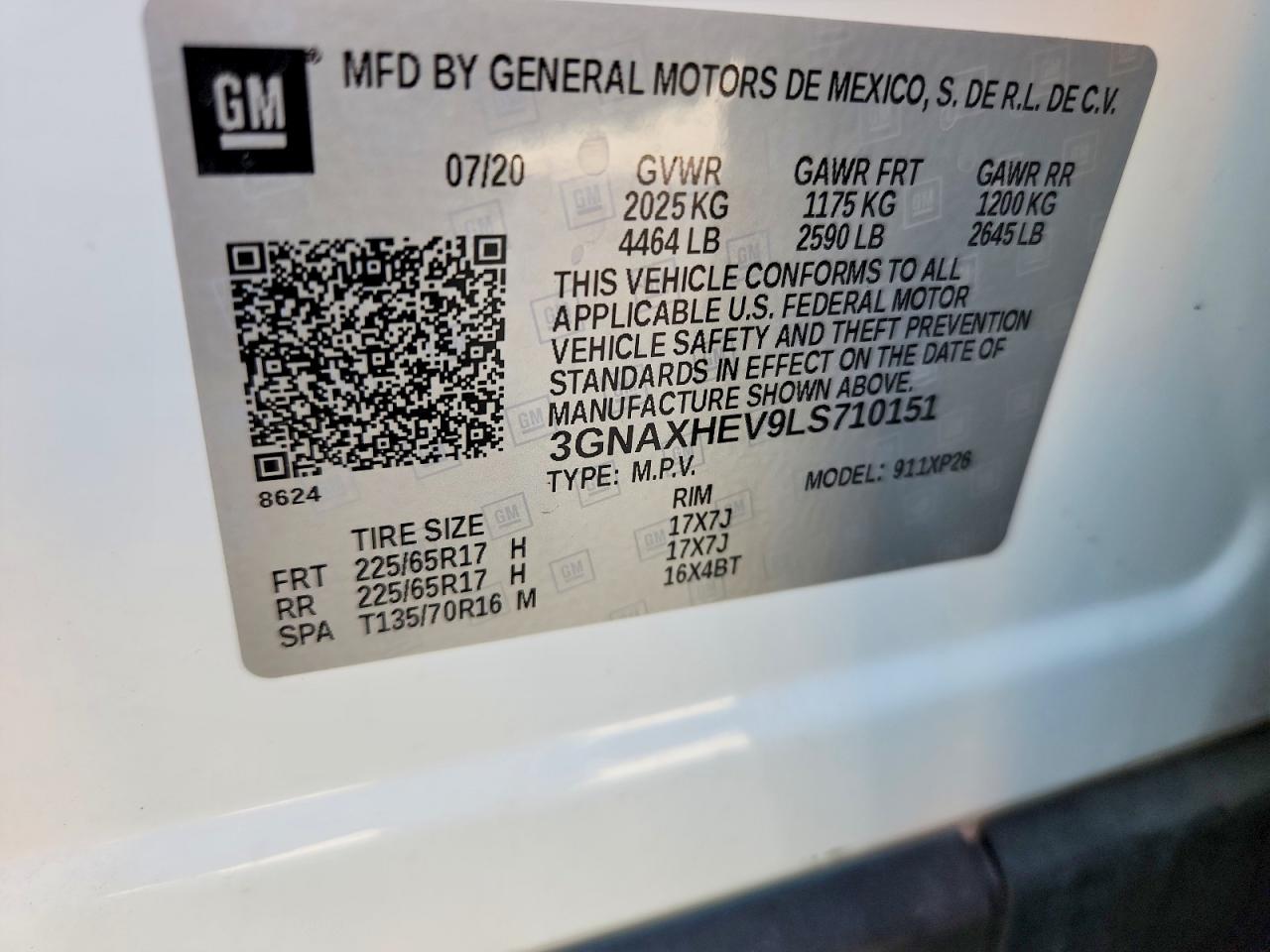 Chevrolet Equinox Ls
