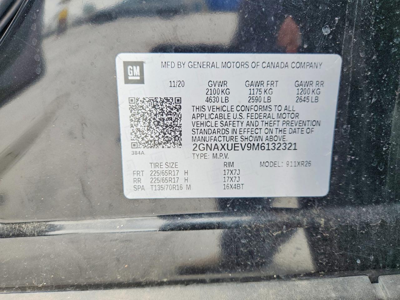 Chevrolet Equinox Lt