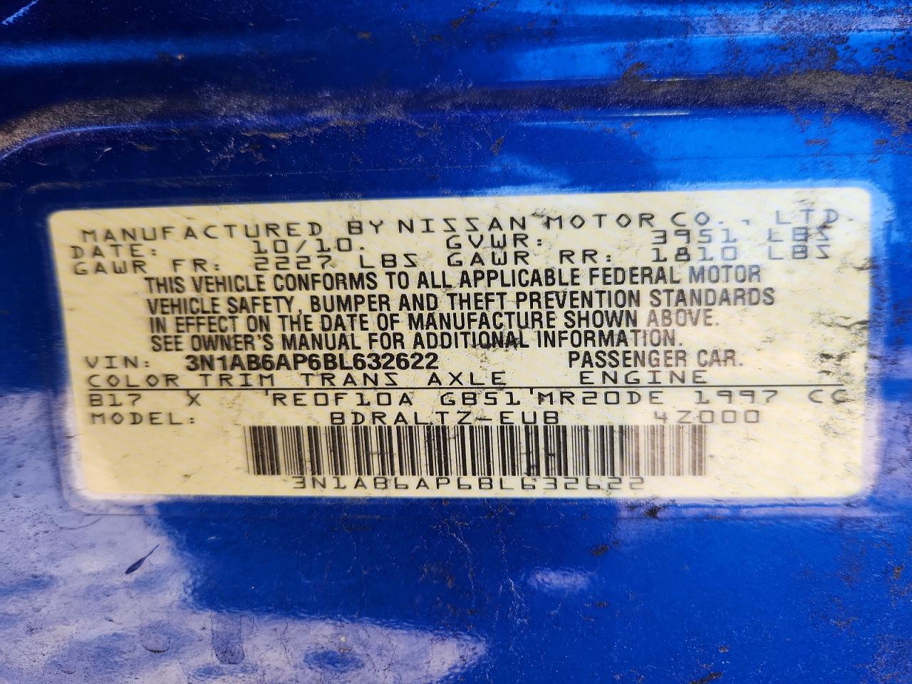 Nissan Sentra 2.0