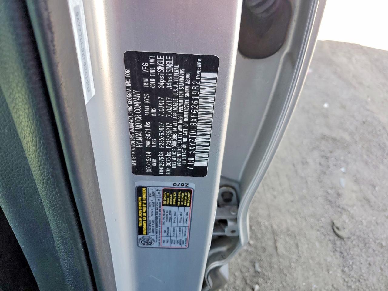 Hyundai SANTA FE 2.4l
