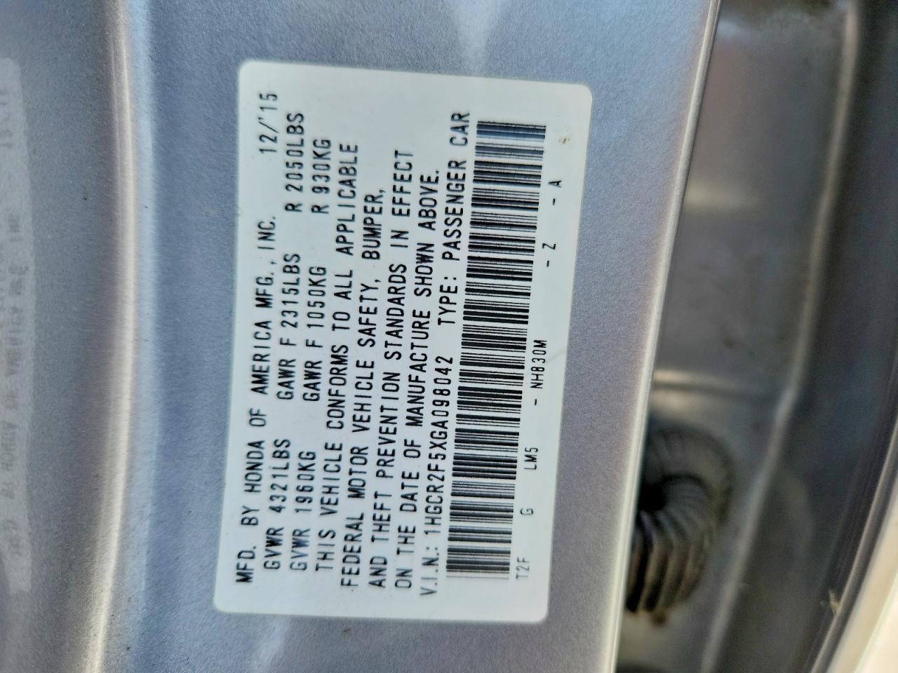 Honda Accord Sport