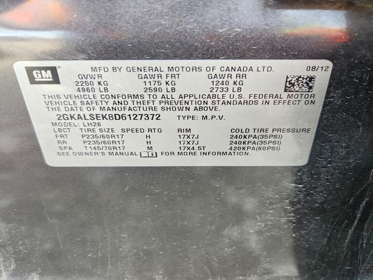 GMC Terrain Sle
