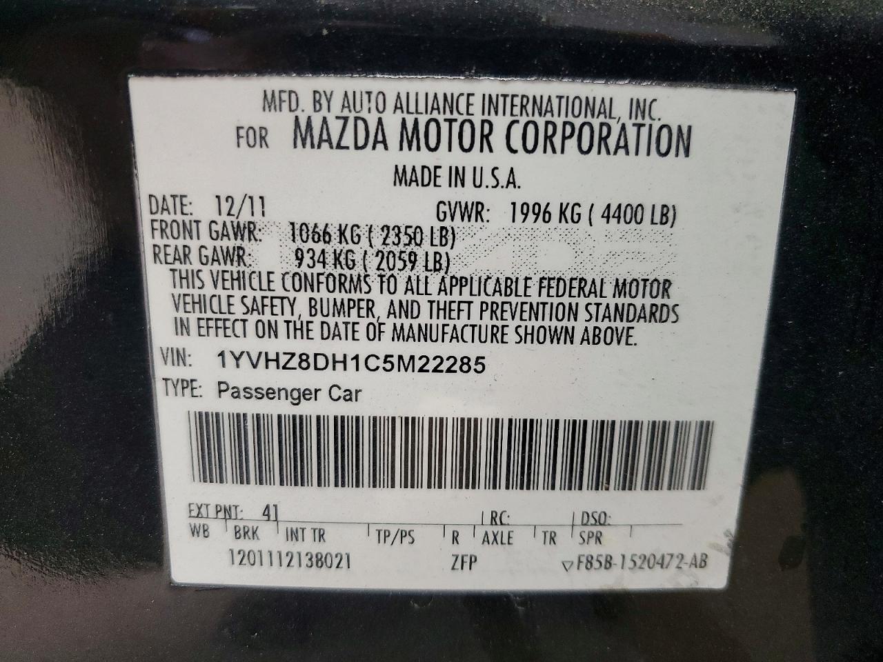 Mazda 6 I