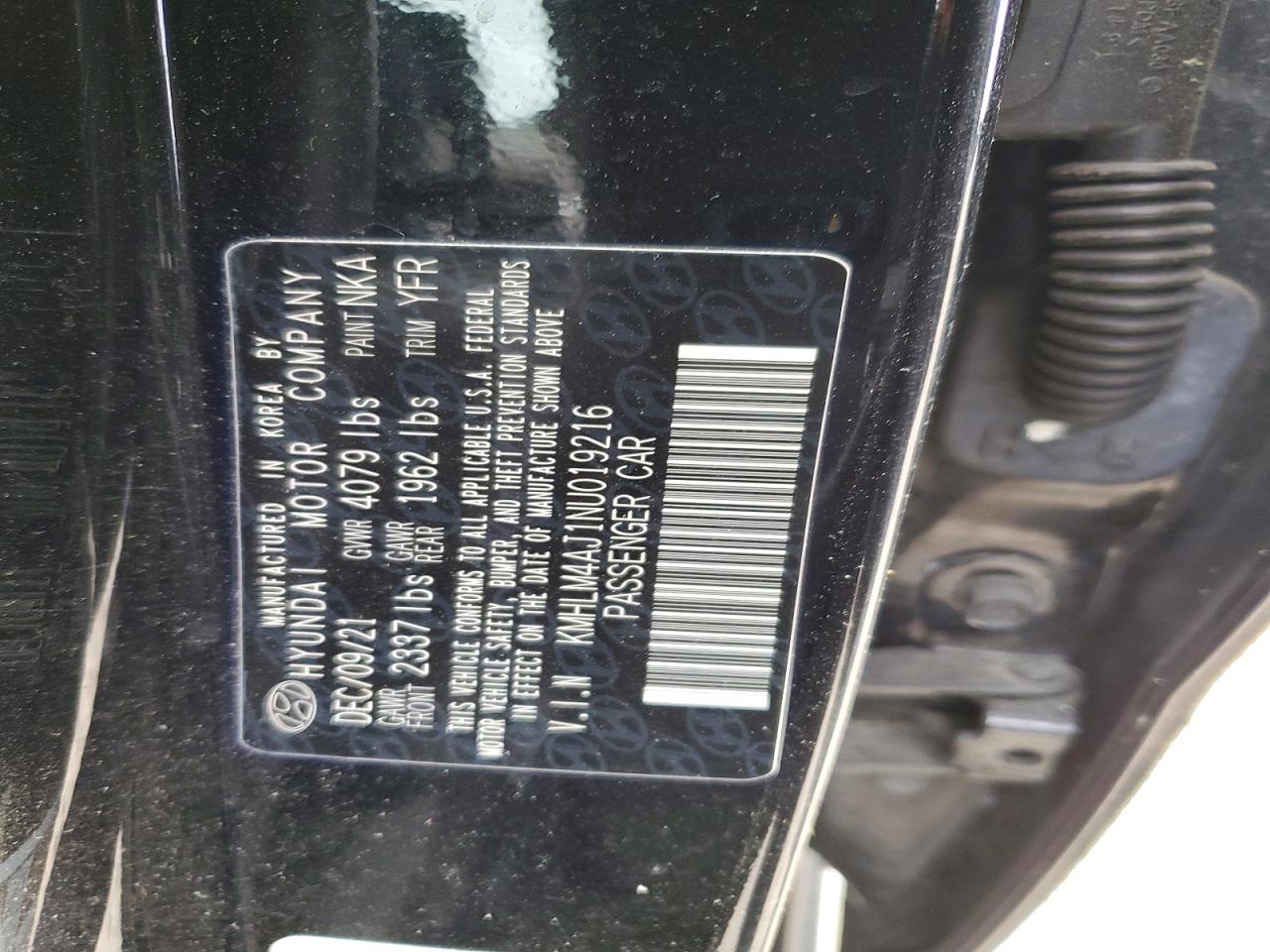 Hyundai ELANTRA Blue