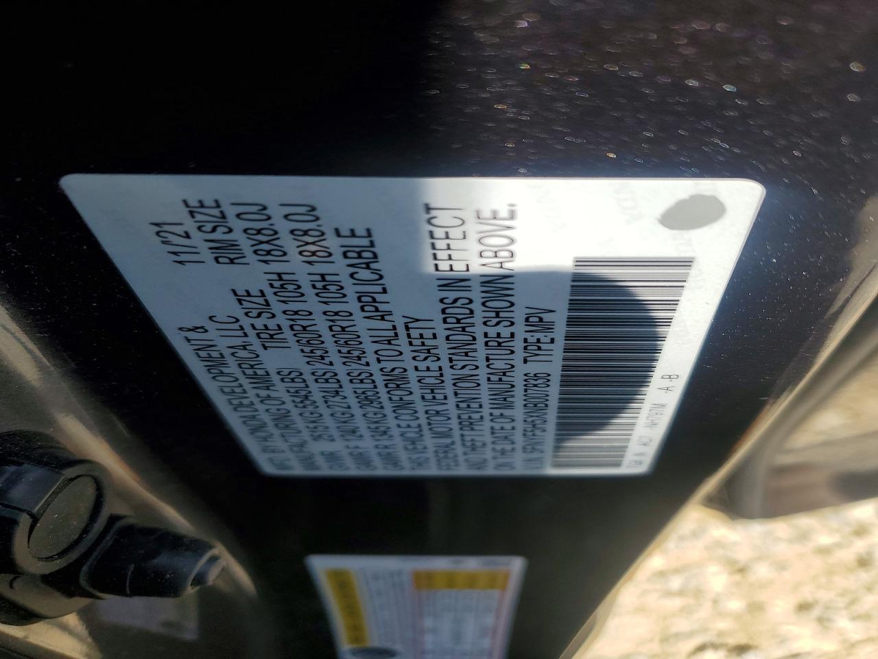Honda Pilot Exl