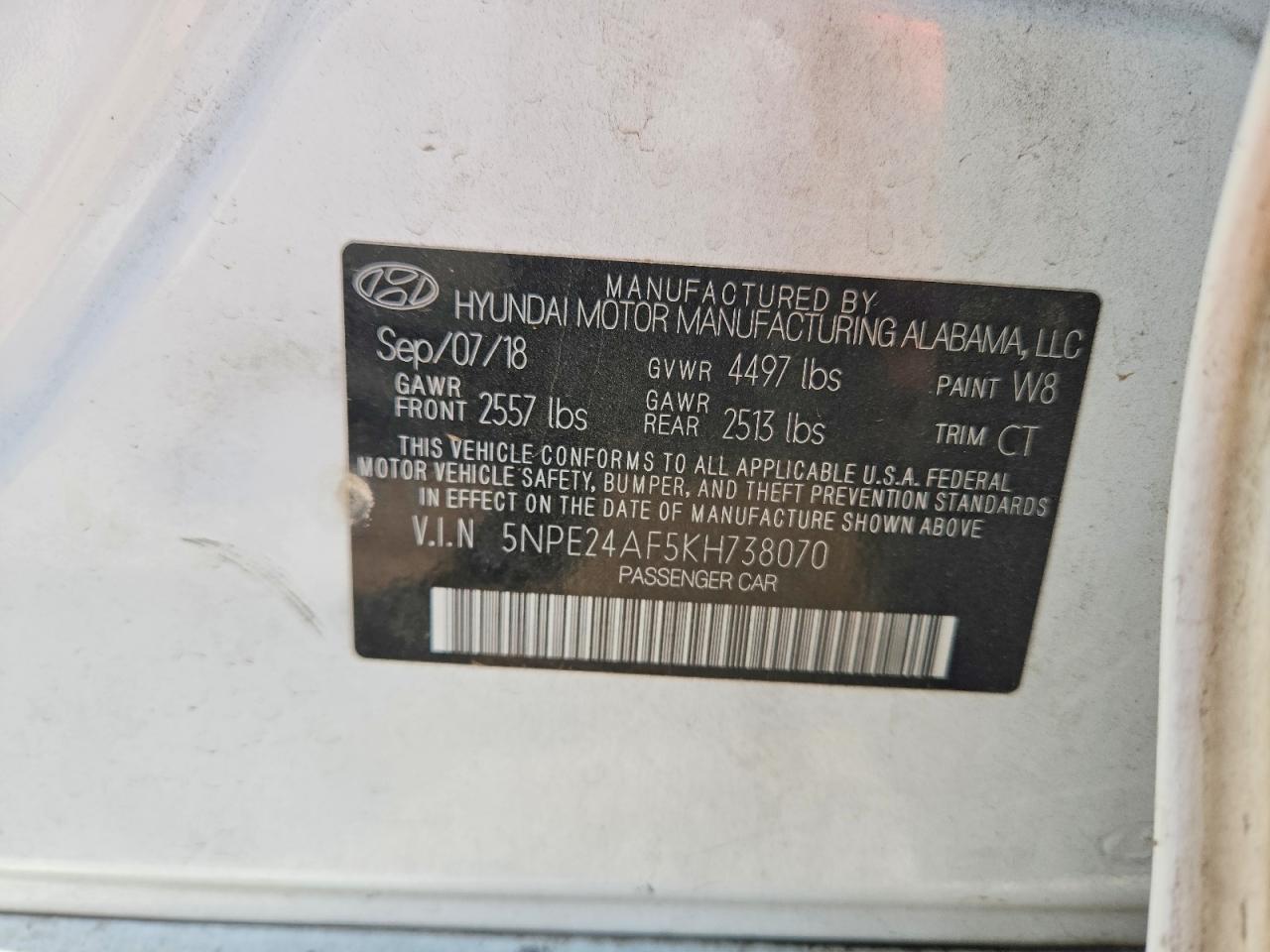 Hyundai SONATA Se