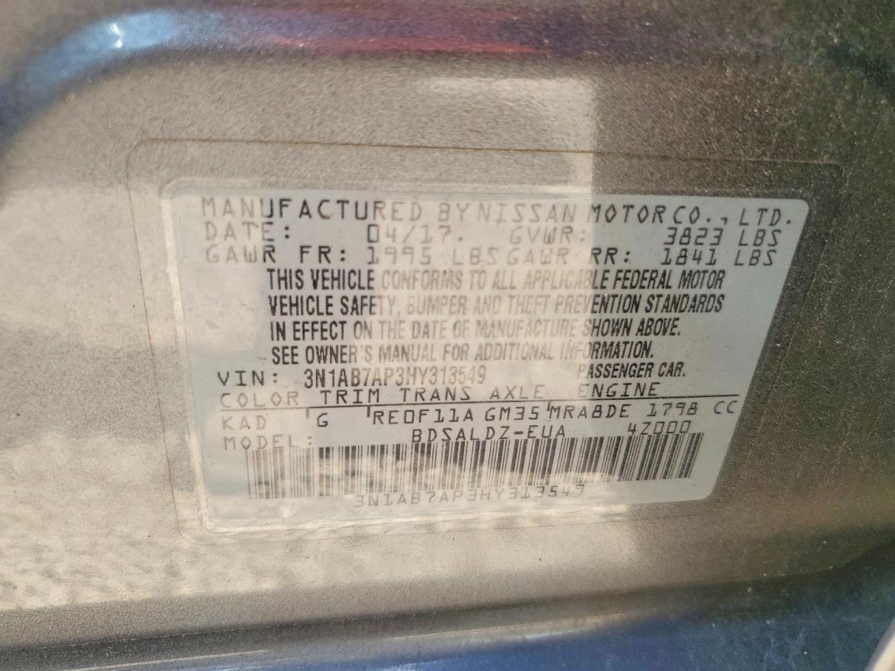 Nissan Sentra Sv