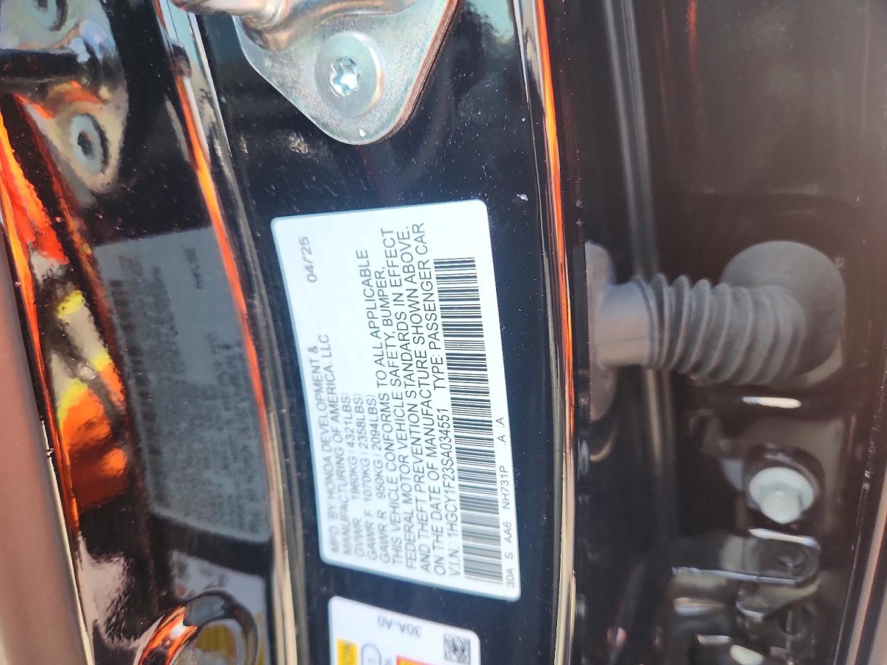 Honda Accord Lx