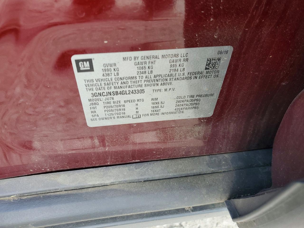 Chevrolet Trax Ls