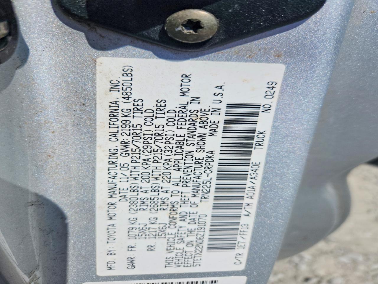 Toyota Tacoma Access Cab