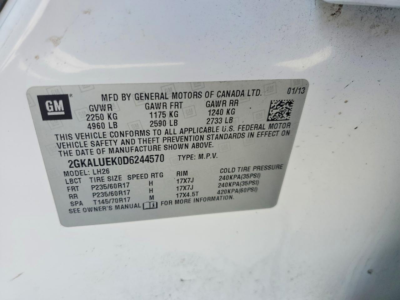 GMC Terrain Slt