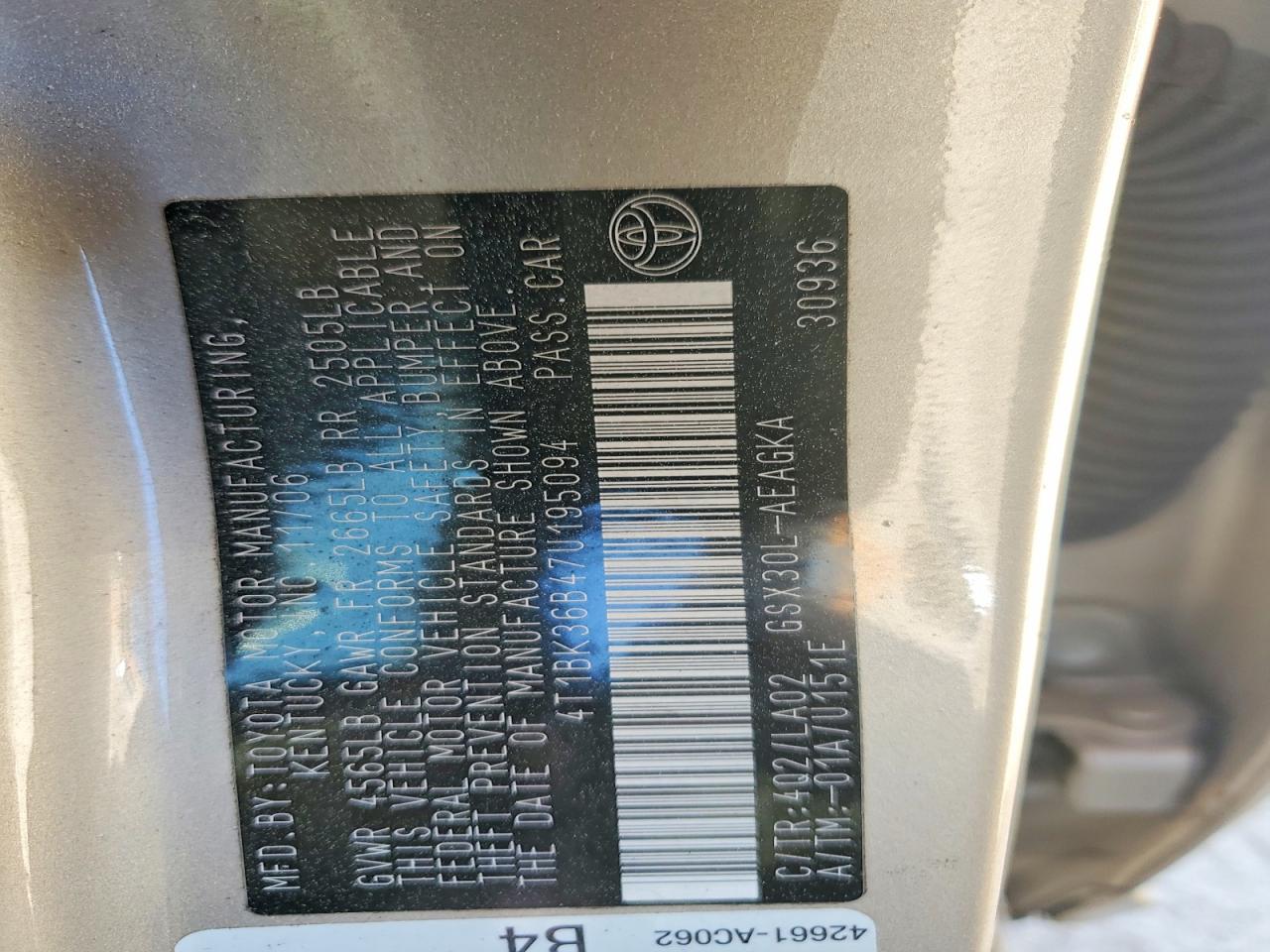 Toyota Avalon Xls