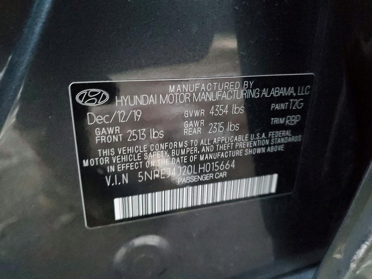 Hyundai SONATA Sel Plus