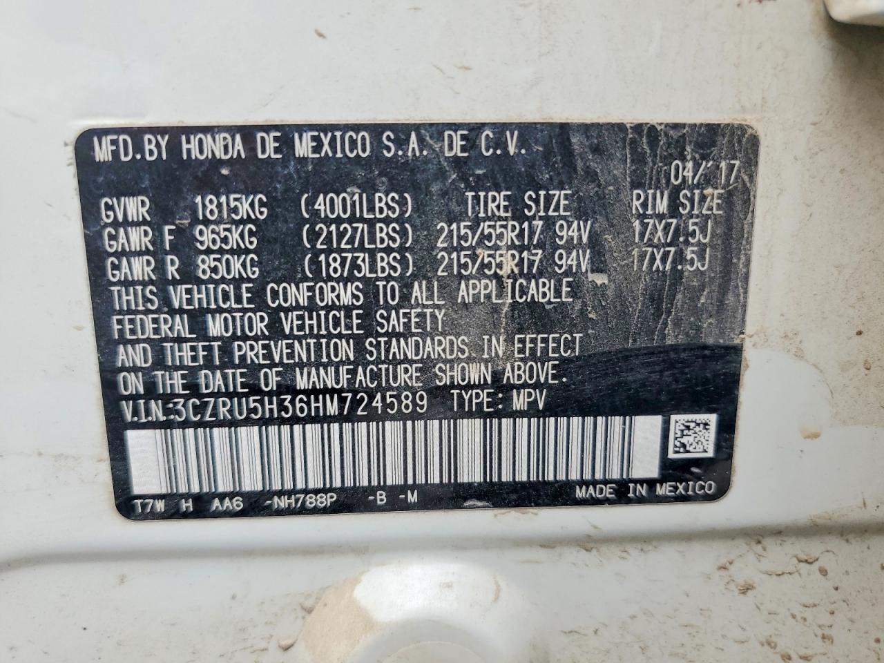 Honda HR-V Lx