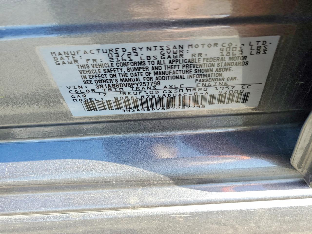 Nissan Sentra Sr