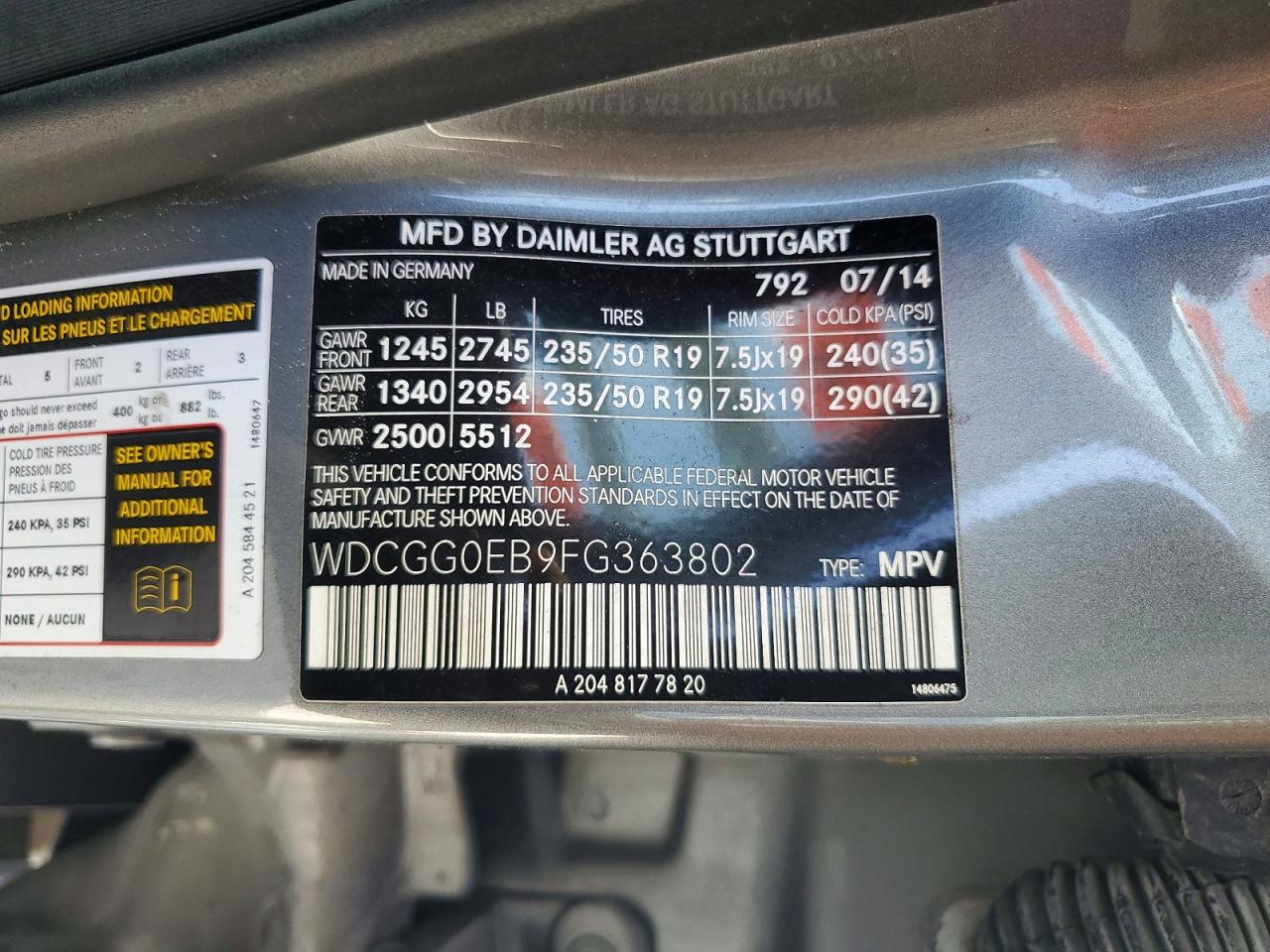 Mercedes-Benz GLK 250 Bluetec