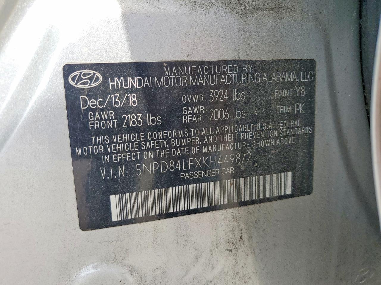 Hyundai ELANTRA Sel