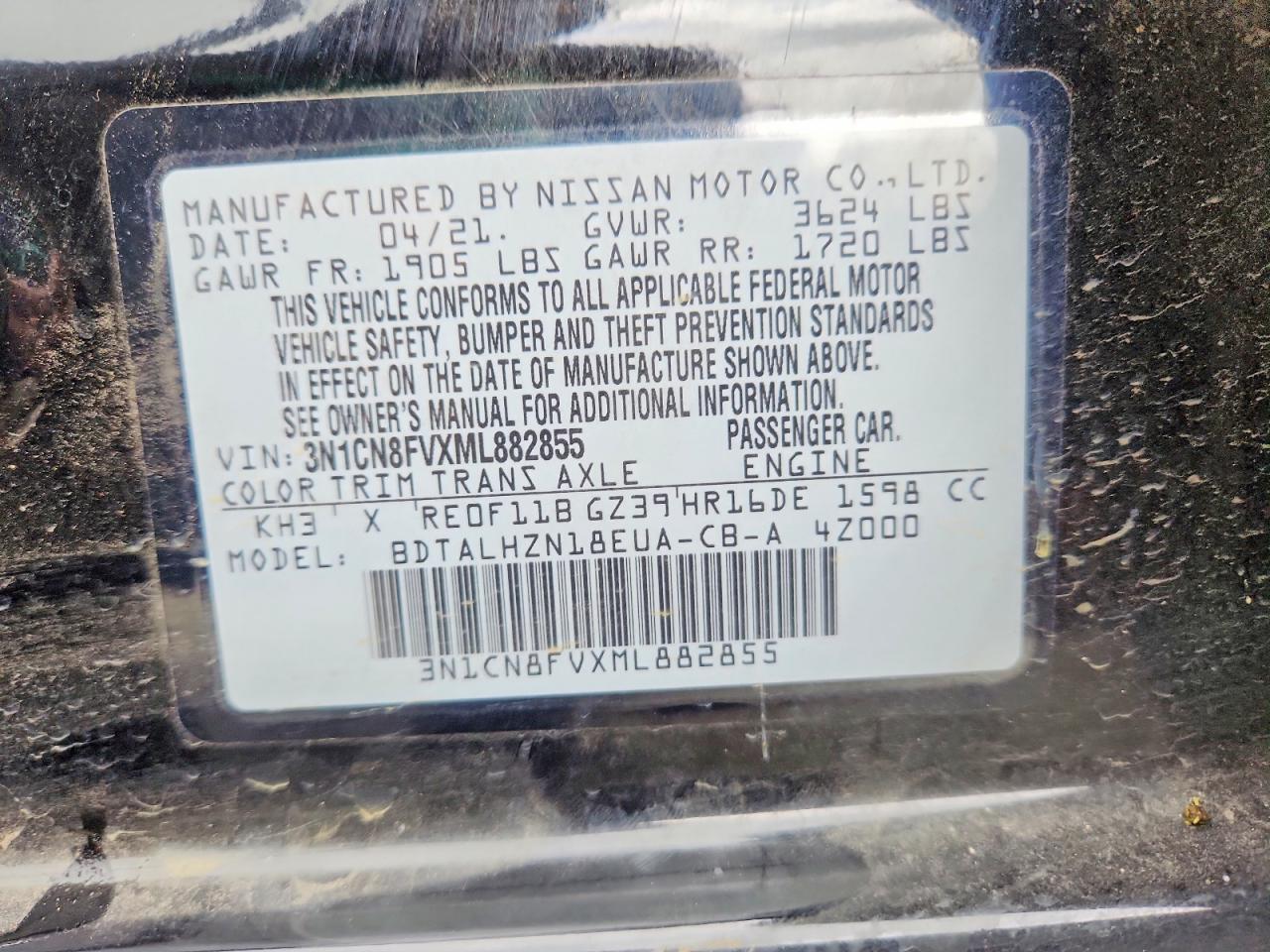 Nissan Versa Sr