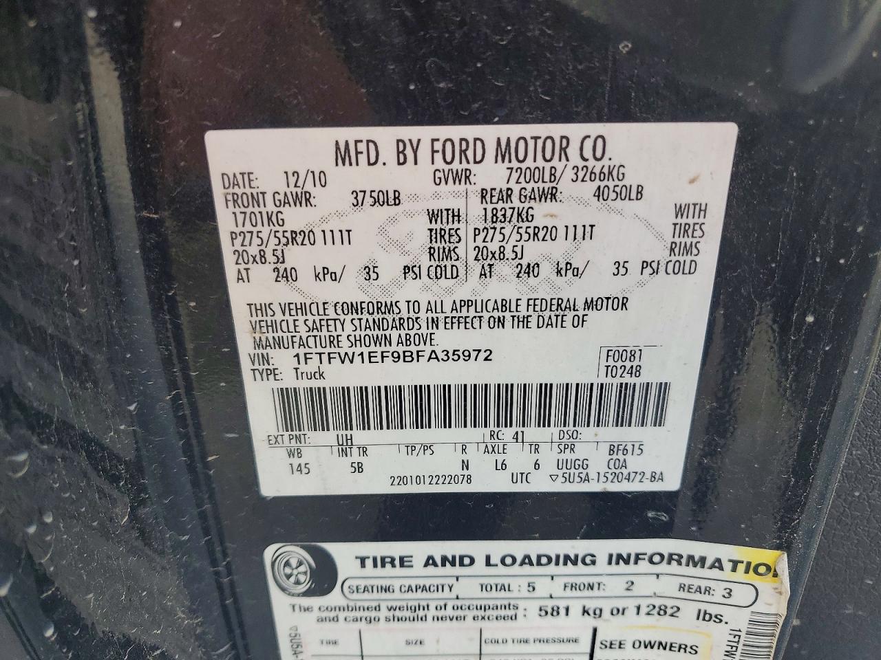 Ford F-150 Supercrew