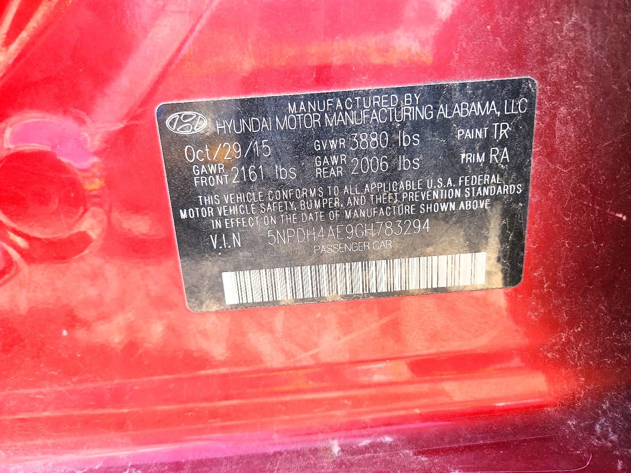 Hyundai ELANTRA Se