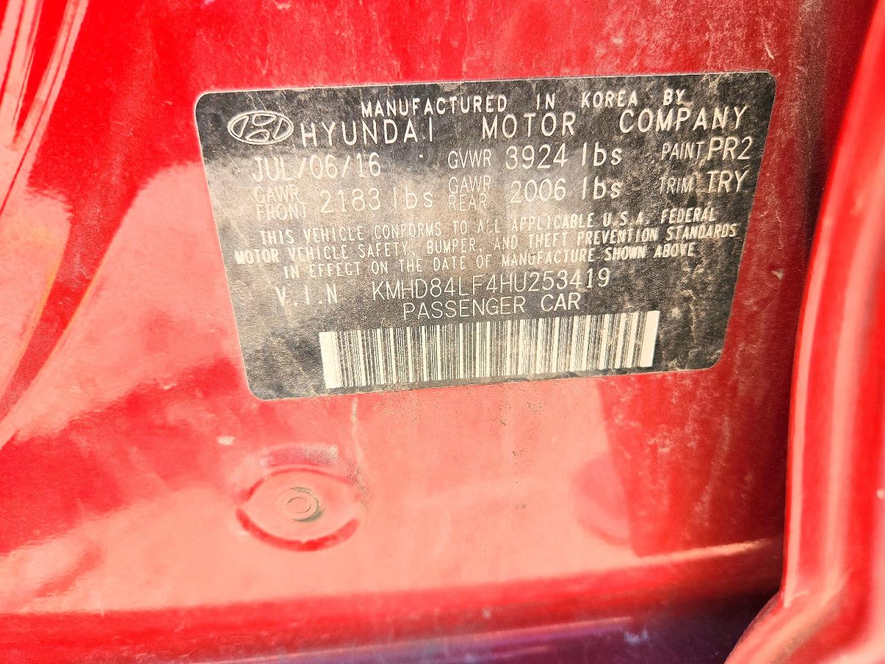 Hyundai ELANTRA Value Edition