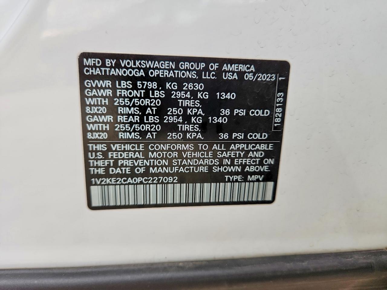 Volkswagen Atlas Se