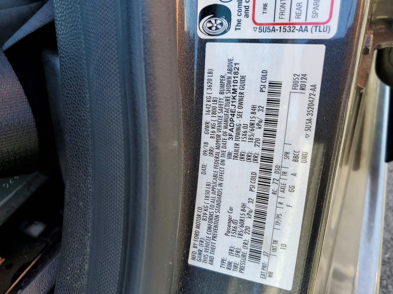 Ford Fiesta Se