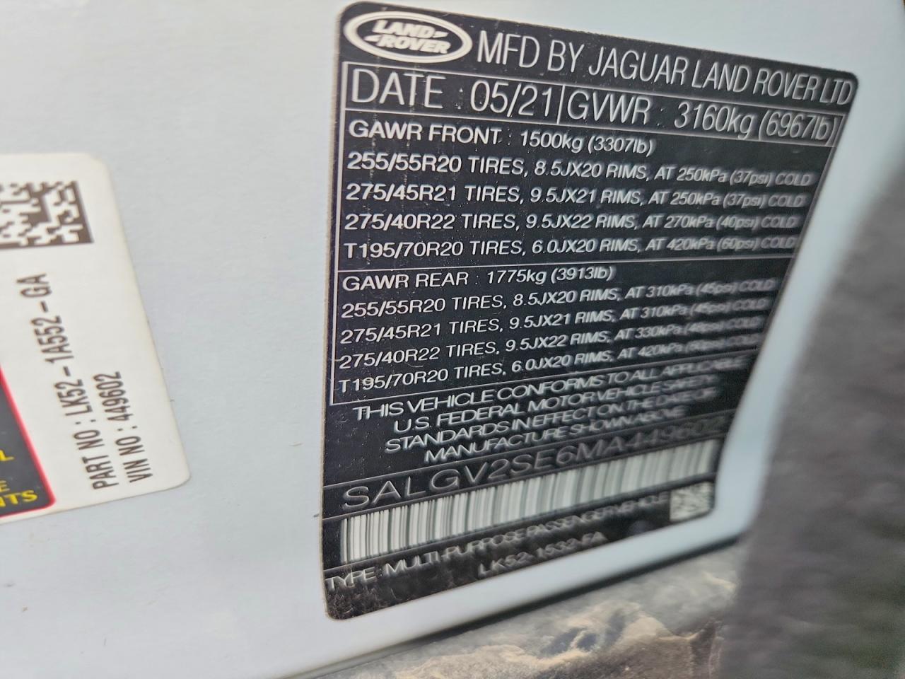Land Rover Range Rover Autobiography