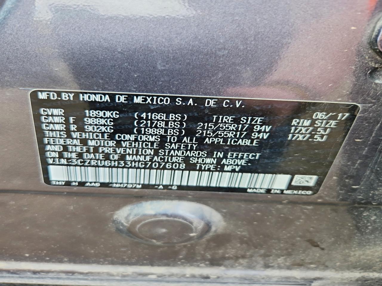 Honda HR-V Lx