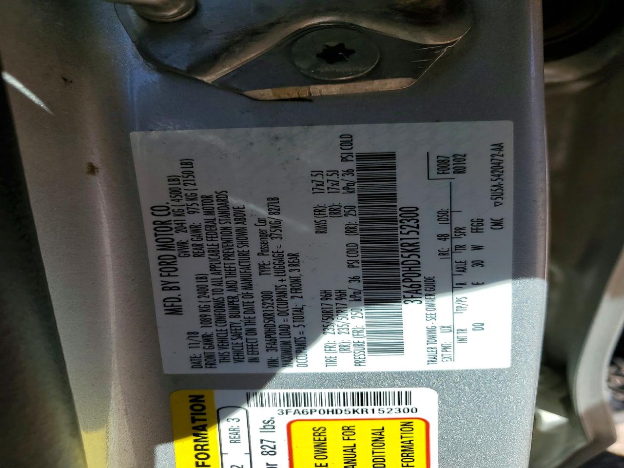 Ford Fusion Se