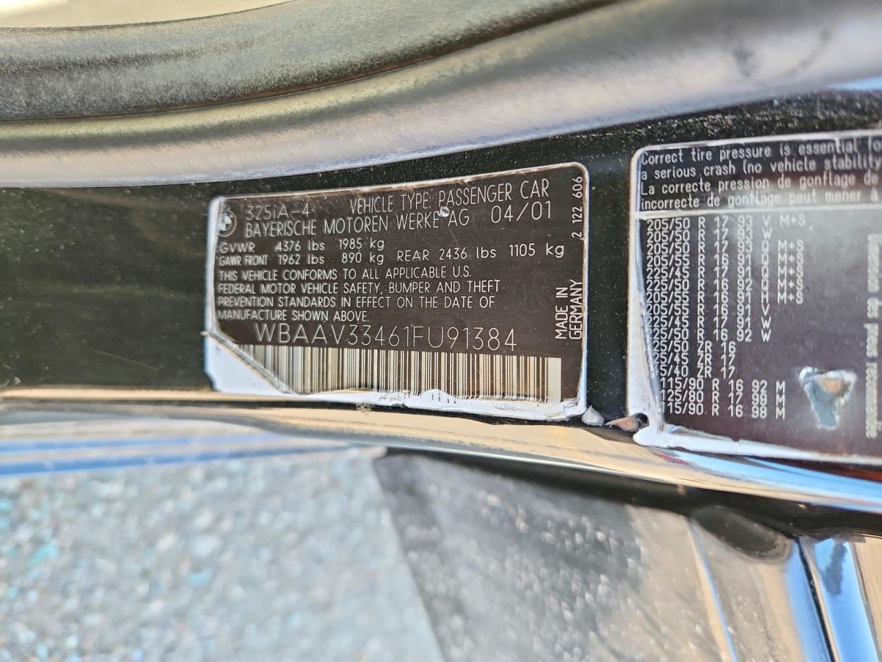 BMW 3 Series I