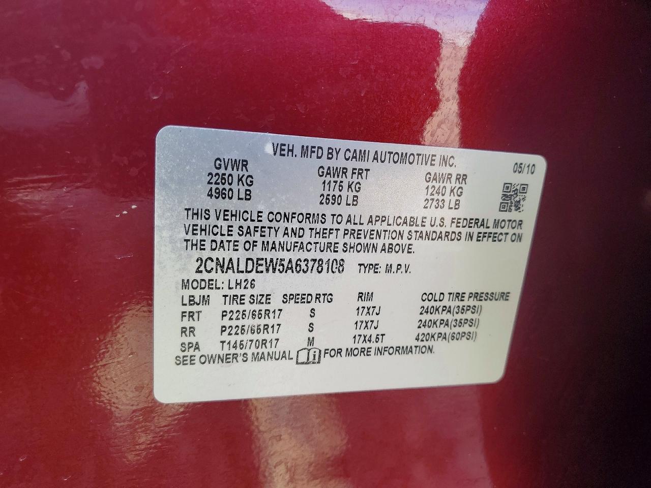 Chevrolet Equinox Lt