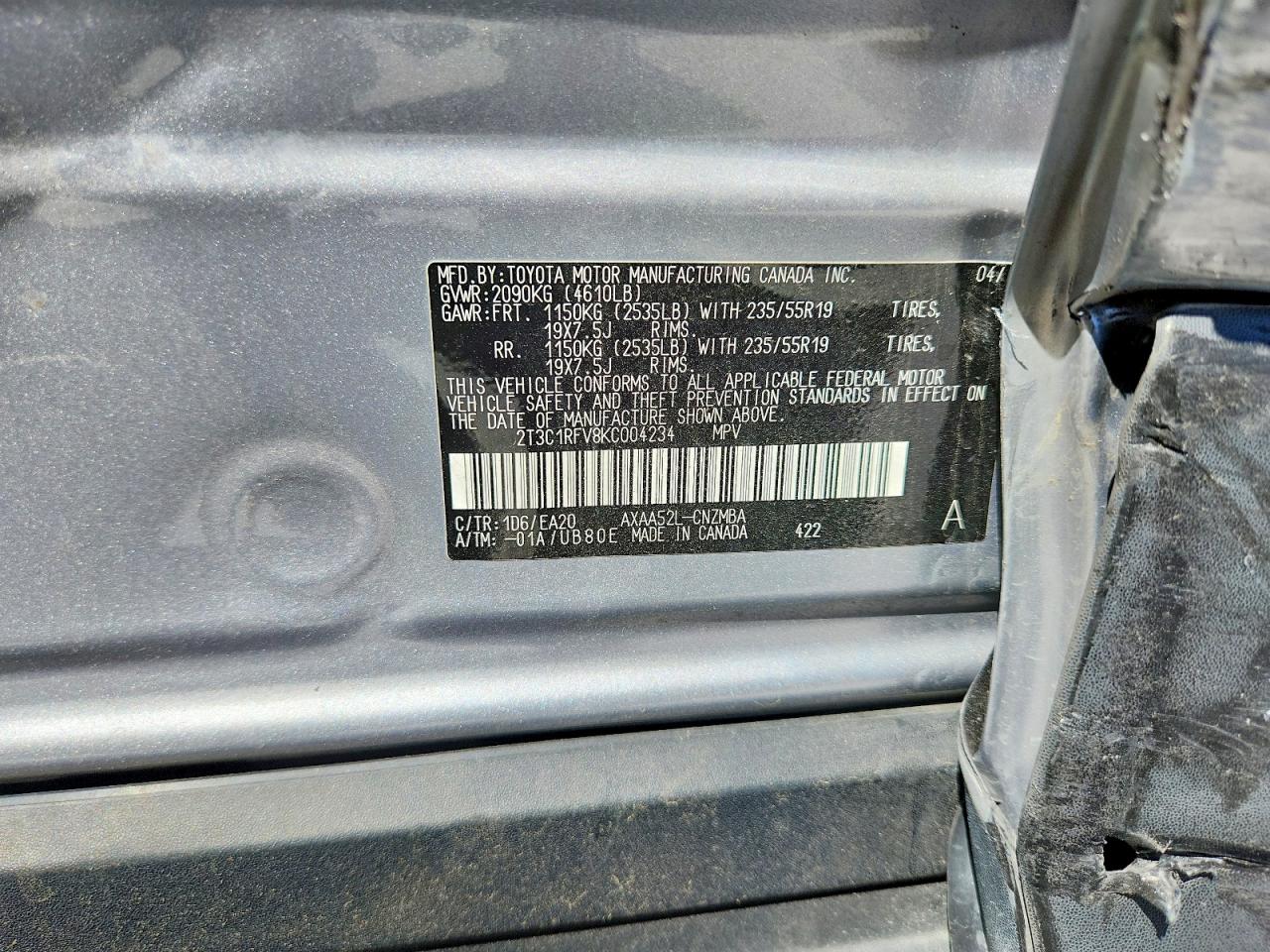Toyota RAV4 Xle Premium