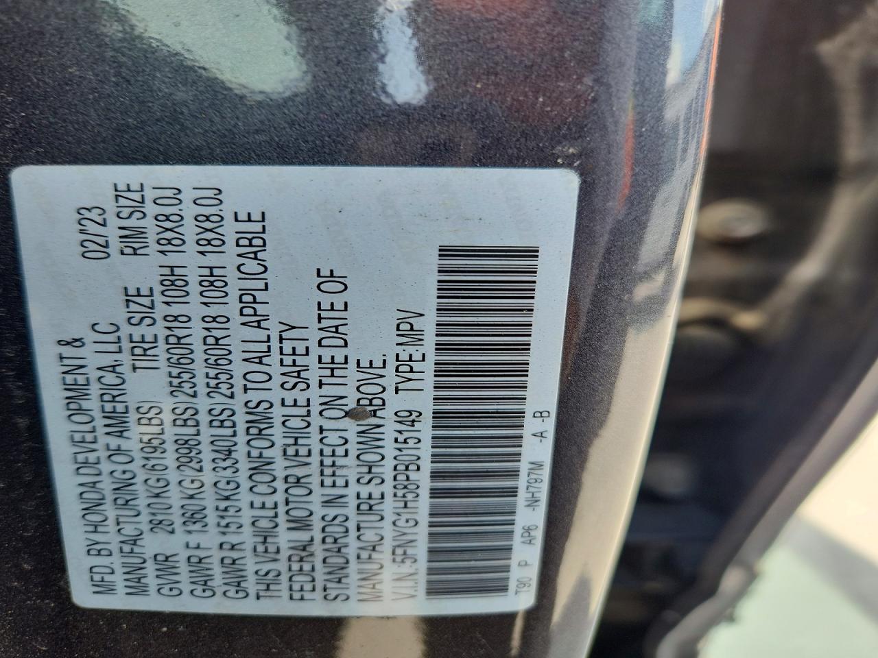 Honda Pilot Exl