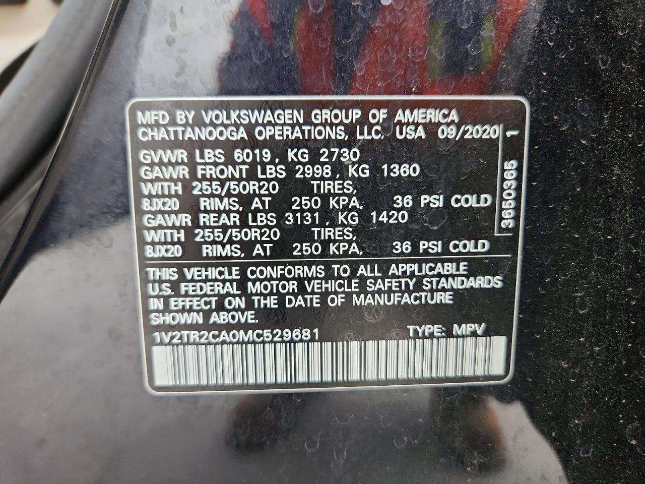 Volkswagen Atlas Sel Premium