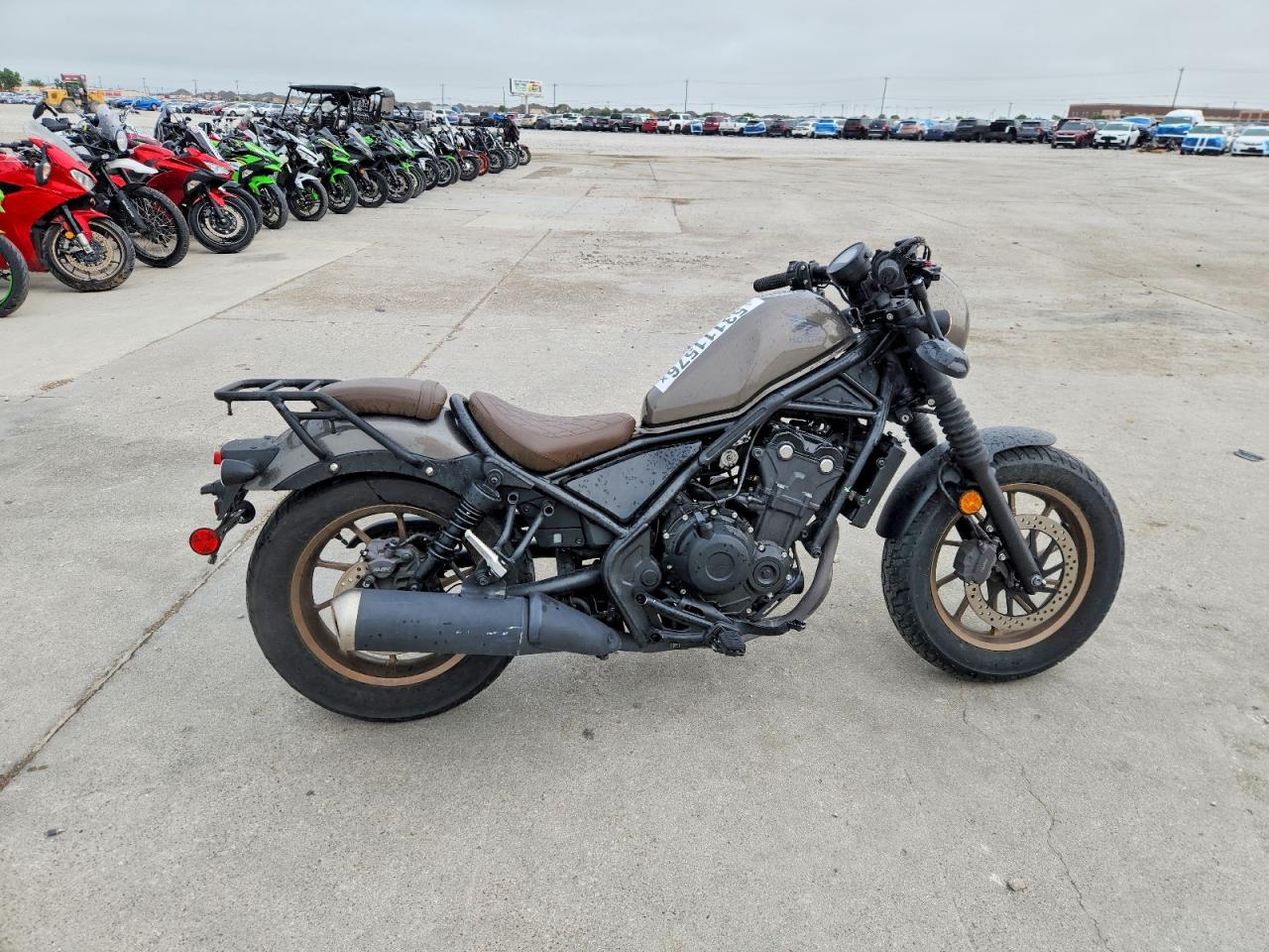 Salvage Honda Cm Cycle Image