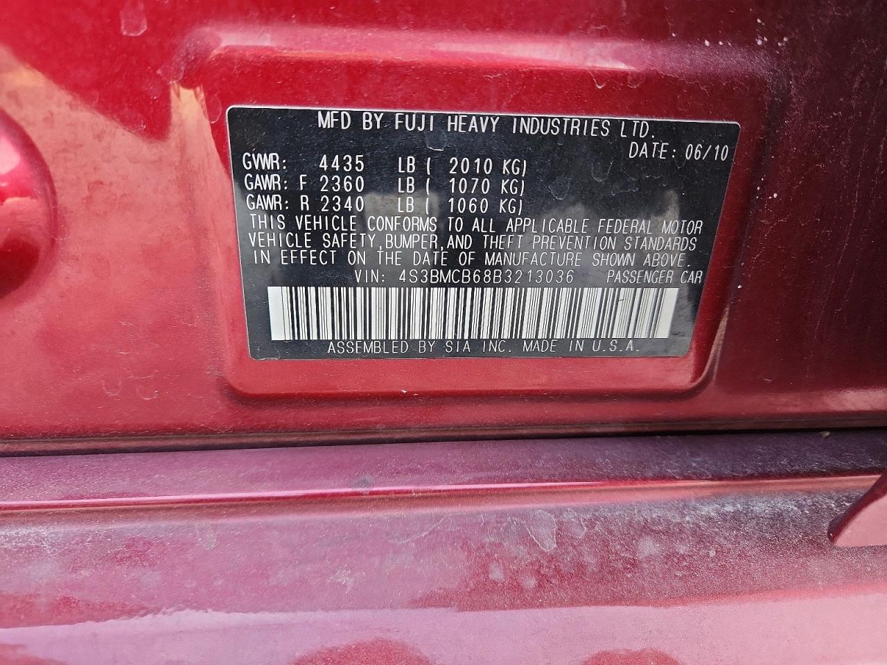 Subaru Legacy 2.5i Premium