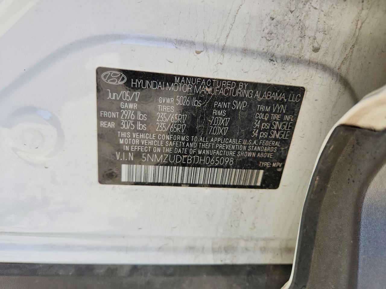 Hyundai SANTA FE 2.4l