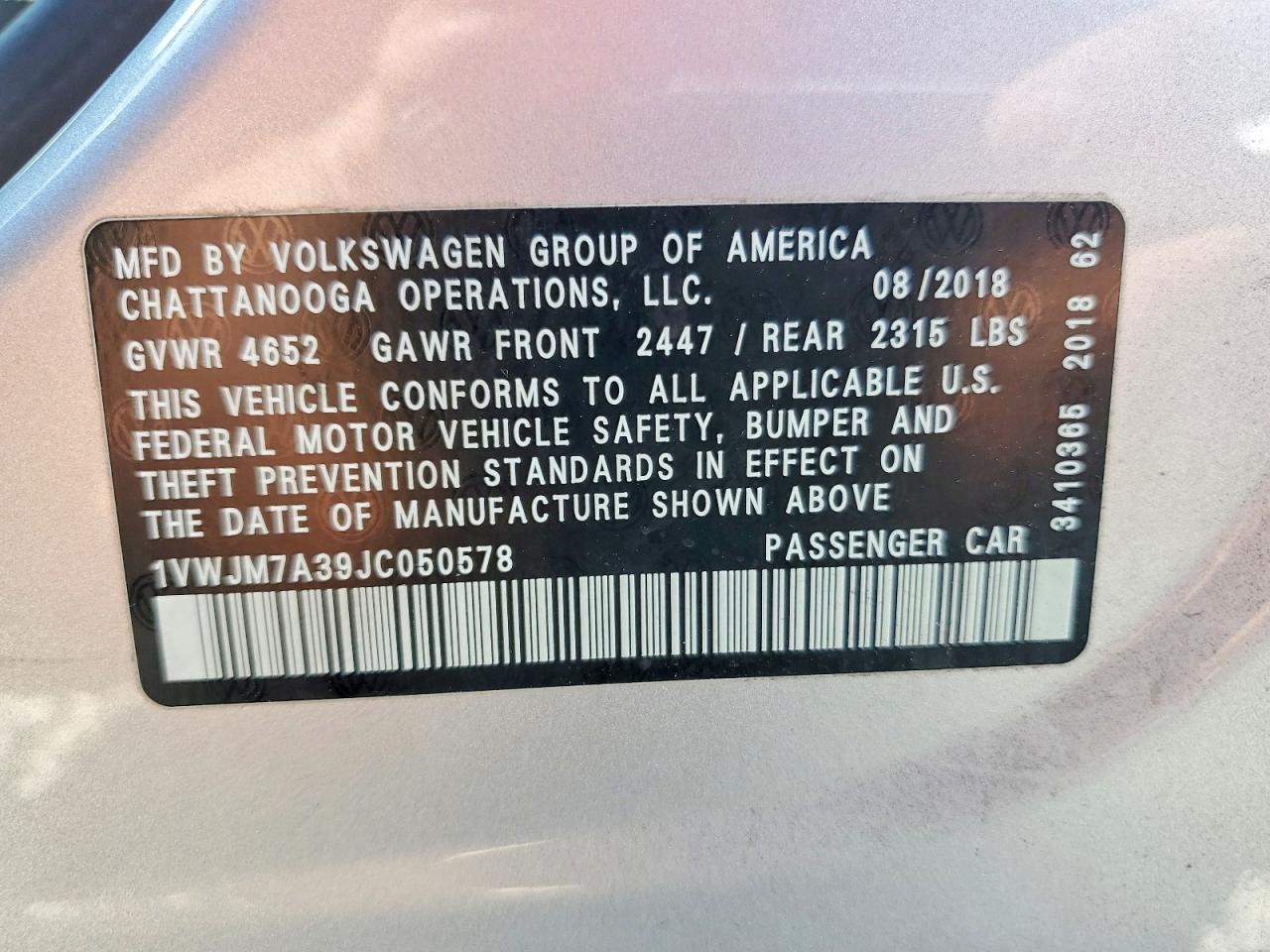 Volkswagen Passat Gt
