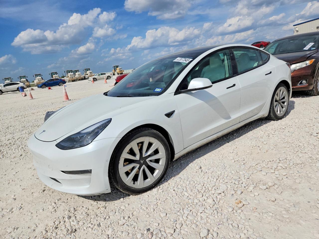 Salvage Tesla Model 3 Image