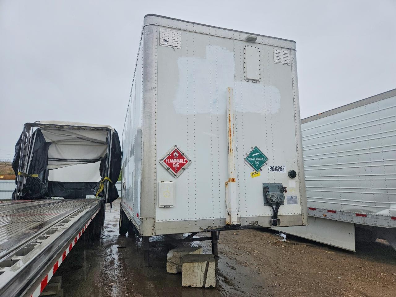 Salvage Wabash Vans Dry Van Du Image