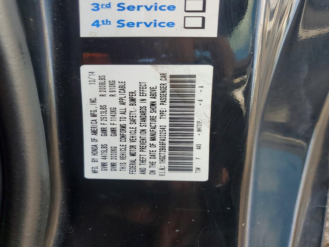 Honda Accord Exl