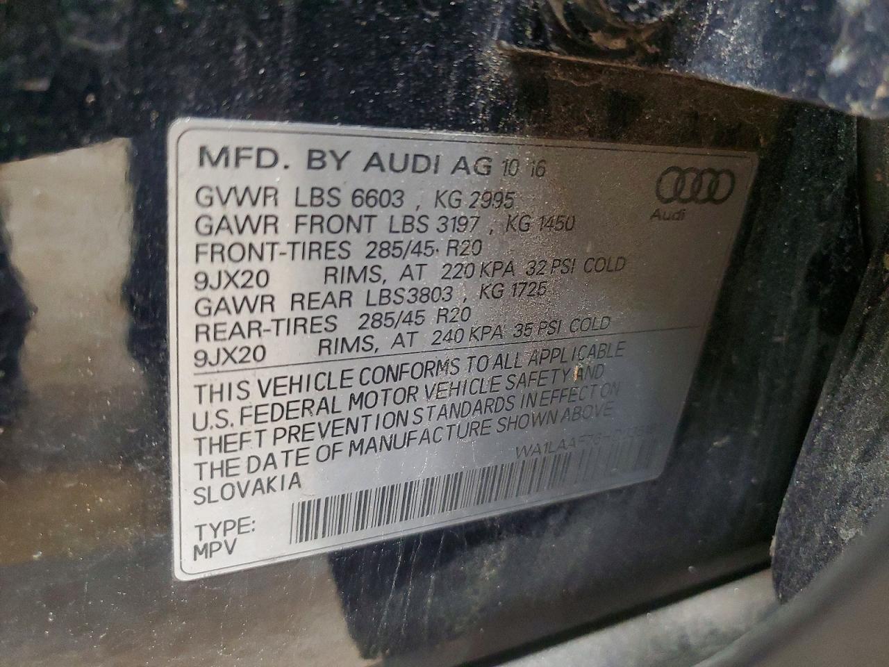 Audi Q7 Premium Plus