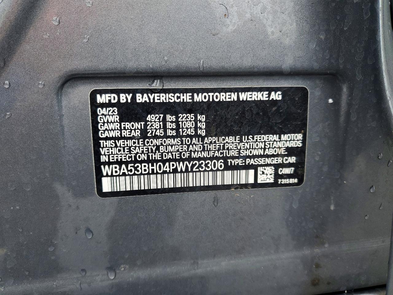 BMW 5 Series I