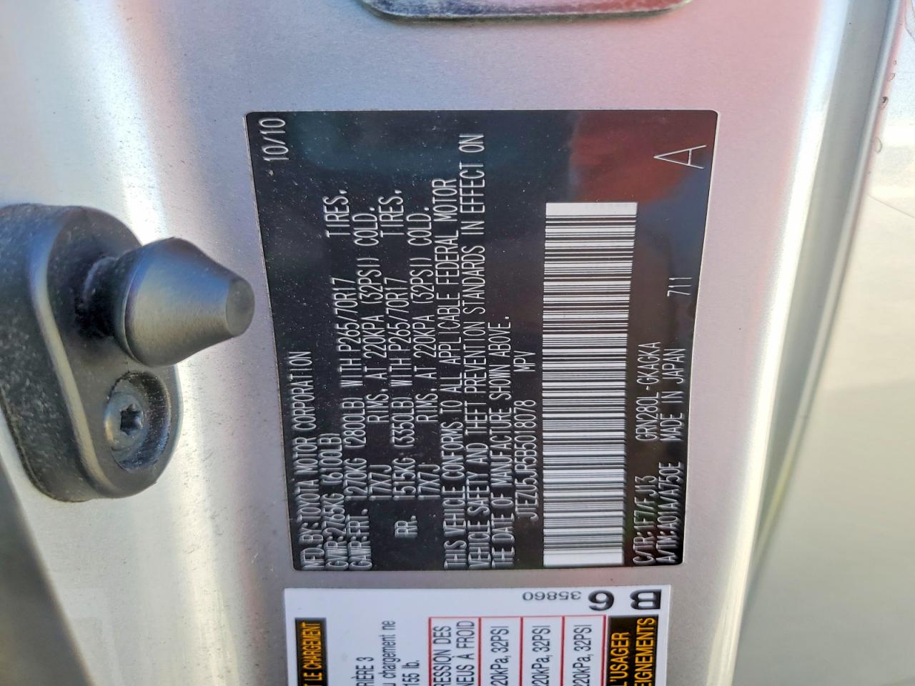Toyota 4Runner Sr5