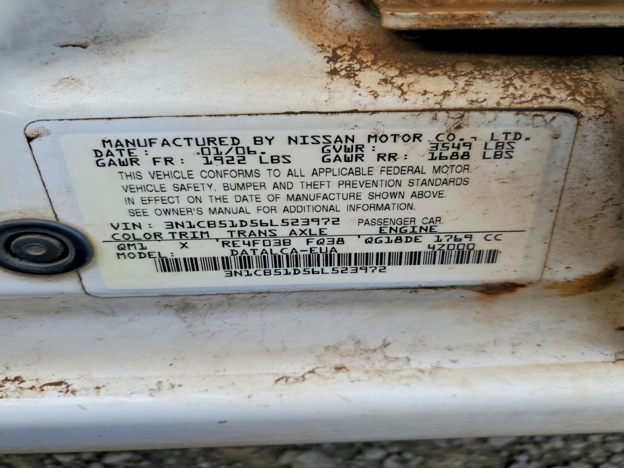 Nissan Sentra 1.8