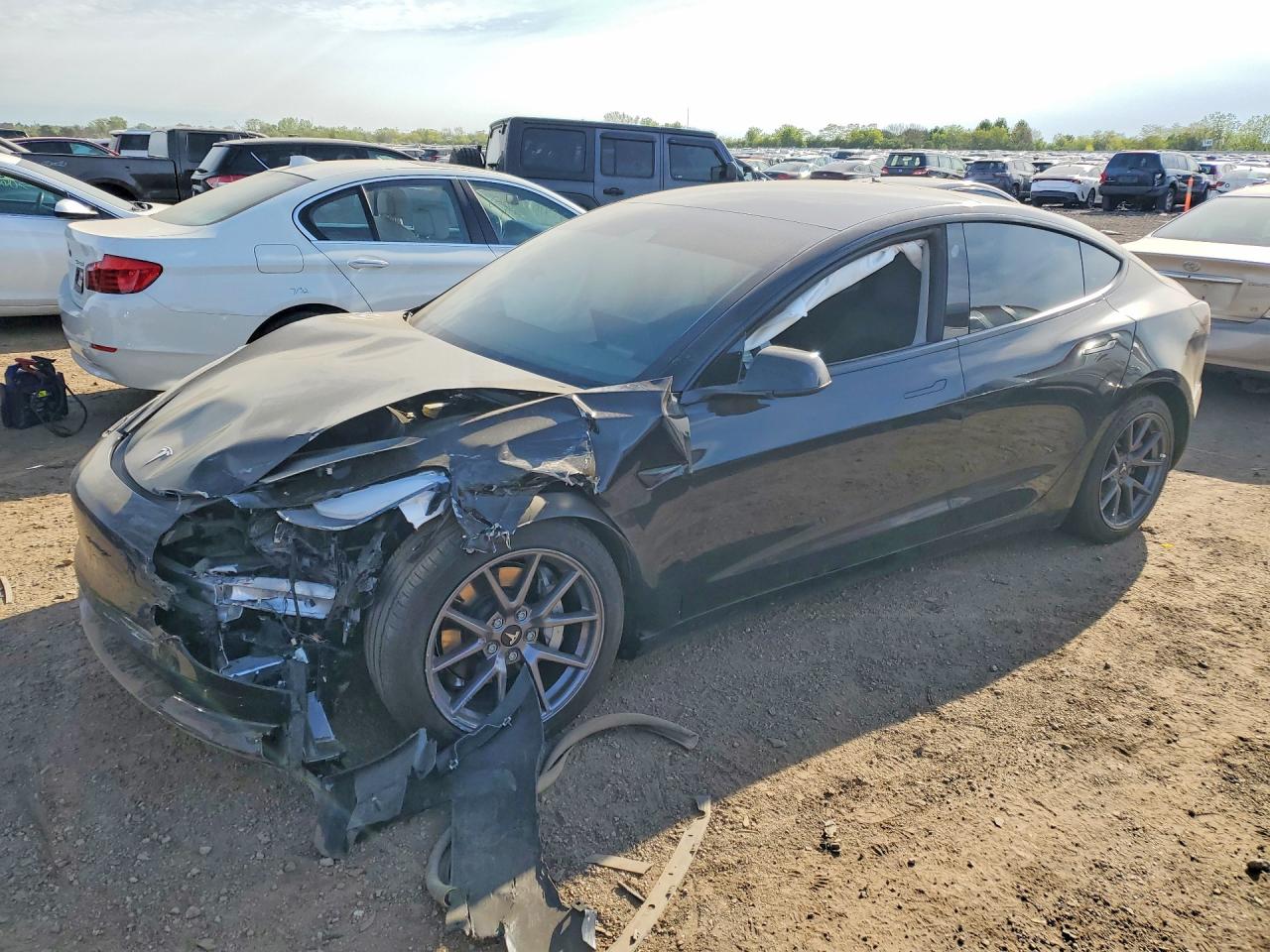 Salvage Tesla Model 3 Image