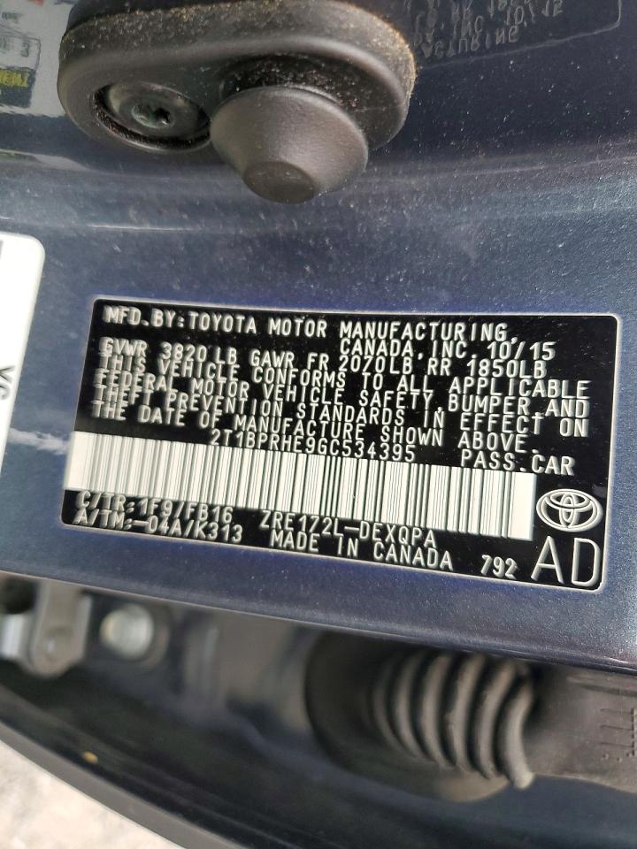 Toyota Corolla Le Eco