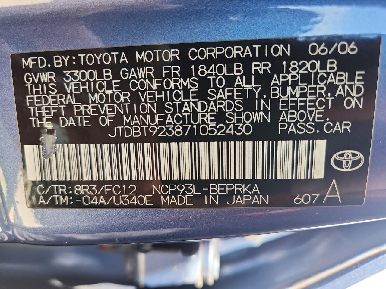Toyota Yaris Base